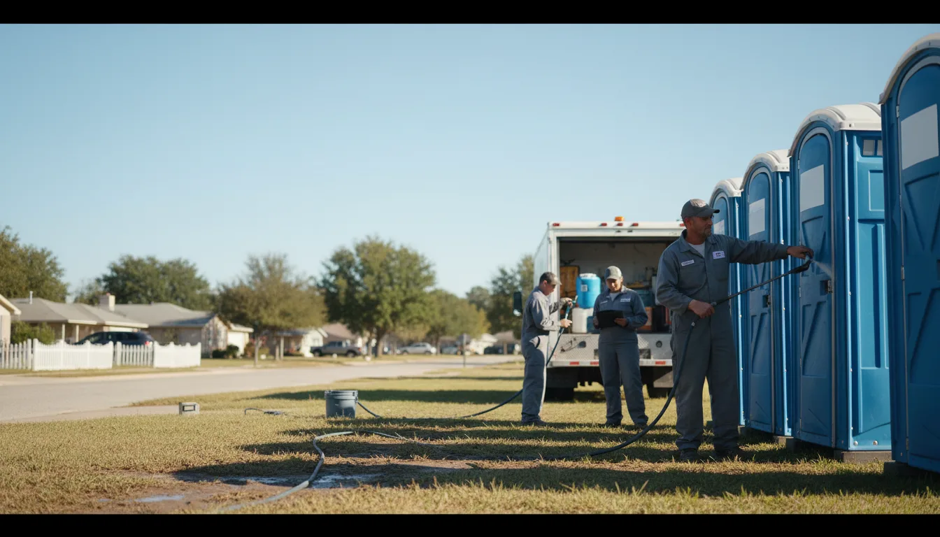 Long-Term Portable Toilet Rental in Eddyville, IL near me
